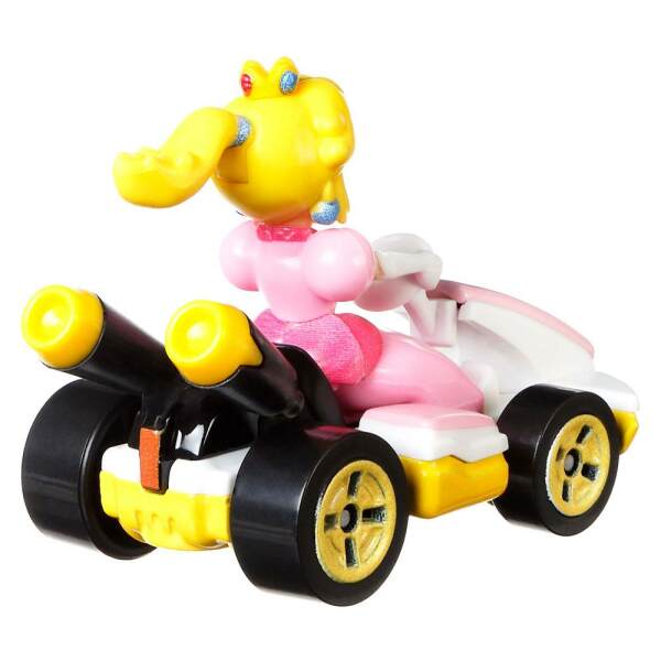 Vehículo Princess Peach Mario Kart Hot Wheels 1/64 (Standard Kart) 8 cm Mattel - Collector4U.com