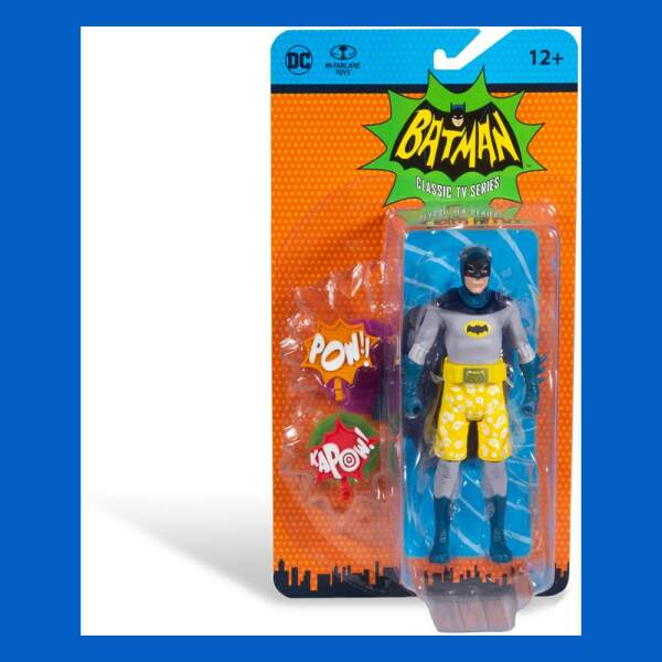 Figura Batman 66 Batman Swim Shorts DC Retro 15cm McFarlane Toys - Collector4U.com
