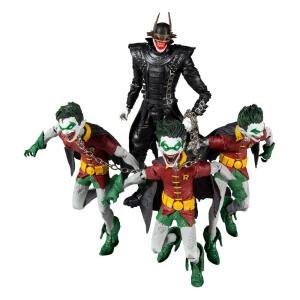 Pack 4 Figuras The Batman Who Laughs with the Robins of Earth DC Collector Multipack 18cm McFarlane Toys - Collector4u.com