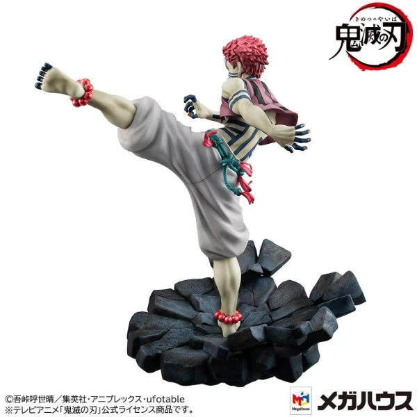 Estatua Three Akaza Demon Slayer Kimetsu no Yaiba PVC G.E.M. Upper 19 cm Megahouse - Collector4U.com
