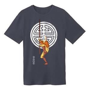 Camiseta Anng With Symbols Avatar: La leyenda de Aang talla L - Collector4u.com