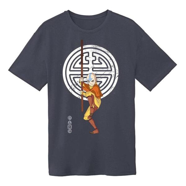 Camiseta Anng With Symbols Avatar: La leyenda de Aang talla L