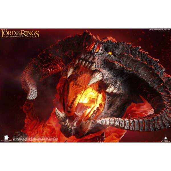 Busto Balrog Cinta Edition El Señor de los Anillos 61cm Queen Studios - Collector4U.com