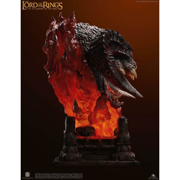 Busto Balrog Cinta Edition El Señor de los Anillos 61cm Queen Studios - Collector4U.com