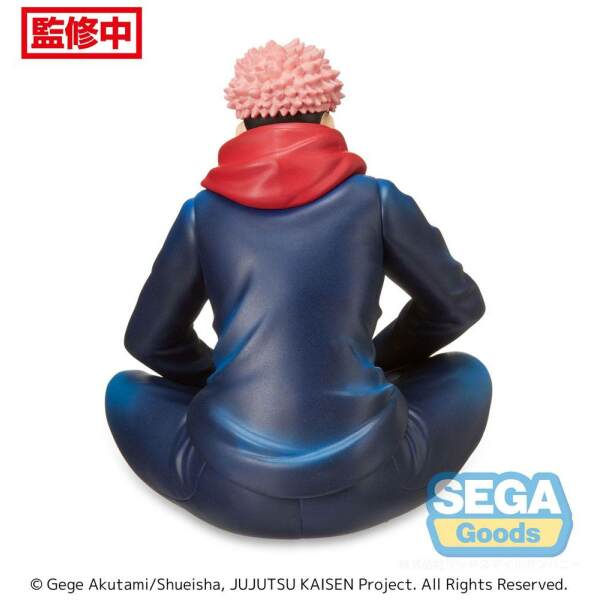 Estatua Yuji Itadori Jujutsu Kaisen PVC PM Perching 11 cm Sega - Collector4U.com