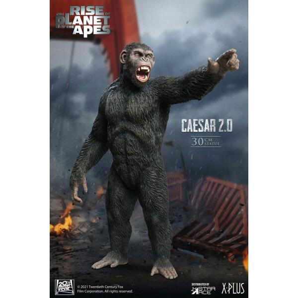 Estatua Caesar 2.0 El origen del planeta de los simios 30cm Star Ace Toys