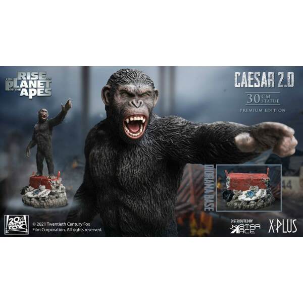 Estatua Caesar 2.0 Deluxe Version El origen del planeta de los simios 30cm Star Ace Toys - Collector4U.com
