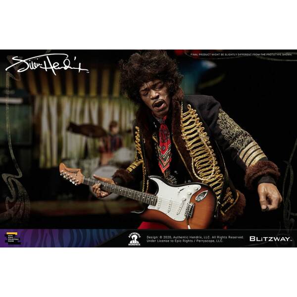 Figura Jimi Hendrix 1/6 31cm Blitzway - Collector4U.com