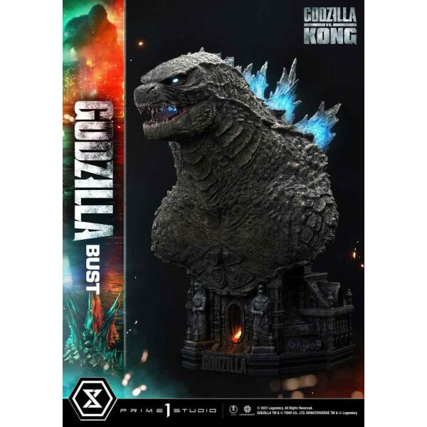 Busto Godzilla Bonus Version Godzilla vs Kong 75 cm Prime 1 Studio - Collector4U.com