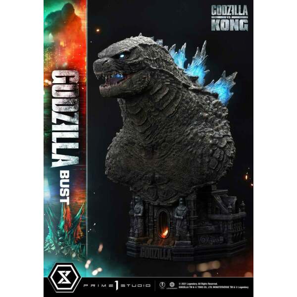 Busto Godzilla Bonus Version Godzilla vs Kong 75 cm Prime 1 Studio