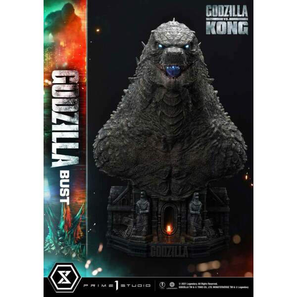 Busto Godzilla Bonus Version Godzilla vs Kong 75 cm Prime 1 Studio