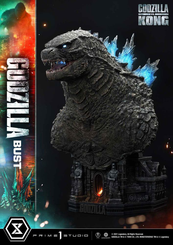 Busto Godzilla Bonus Version Godzilla vs Kong 75 cm Prime 1 Studio