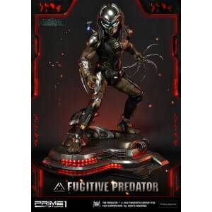 El Depredador Estatua 1/4 Fugitive Predator 75 cm - Collector4U.com