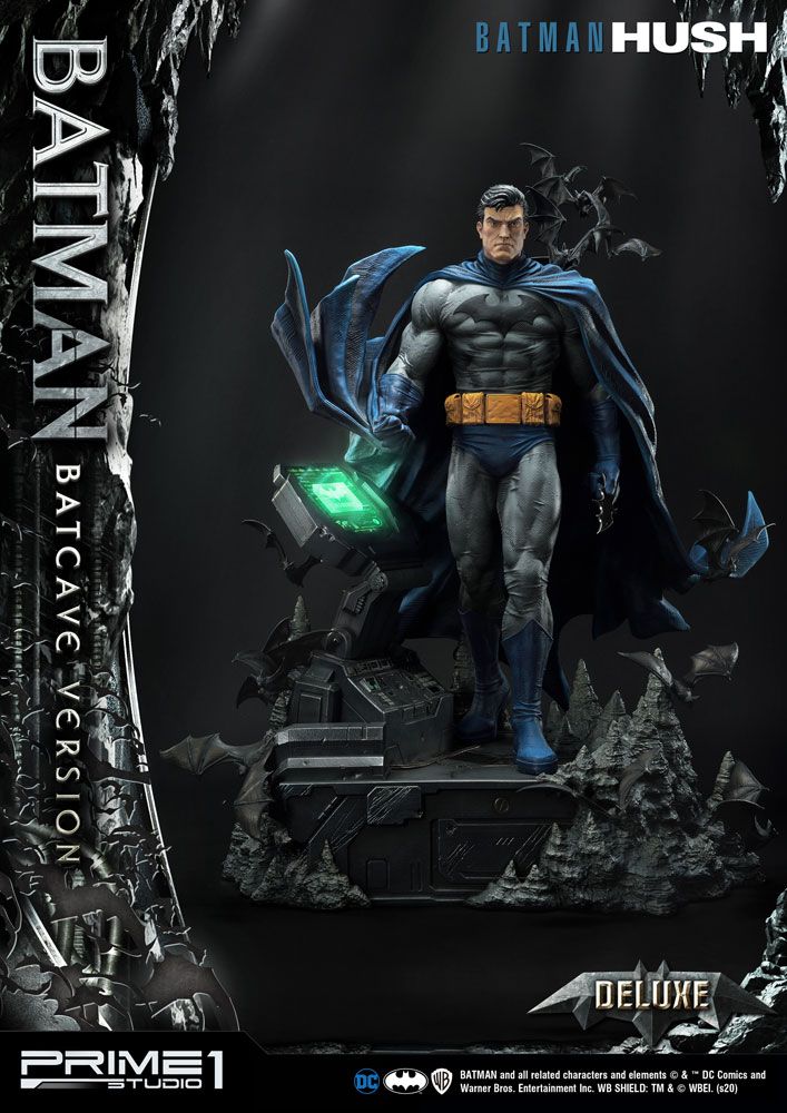 Estatua Batman Batcave Batman Hush 1/3 Deluxe Version 88 cm