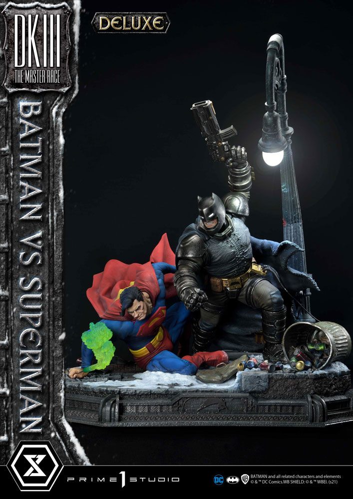 Estatua Batman Vs. Superman DC Comics (The Dark Knight Returns) Deluxe Bonus Ver. 110 cm