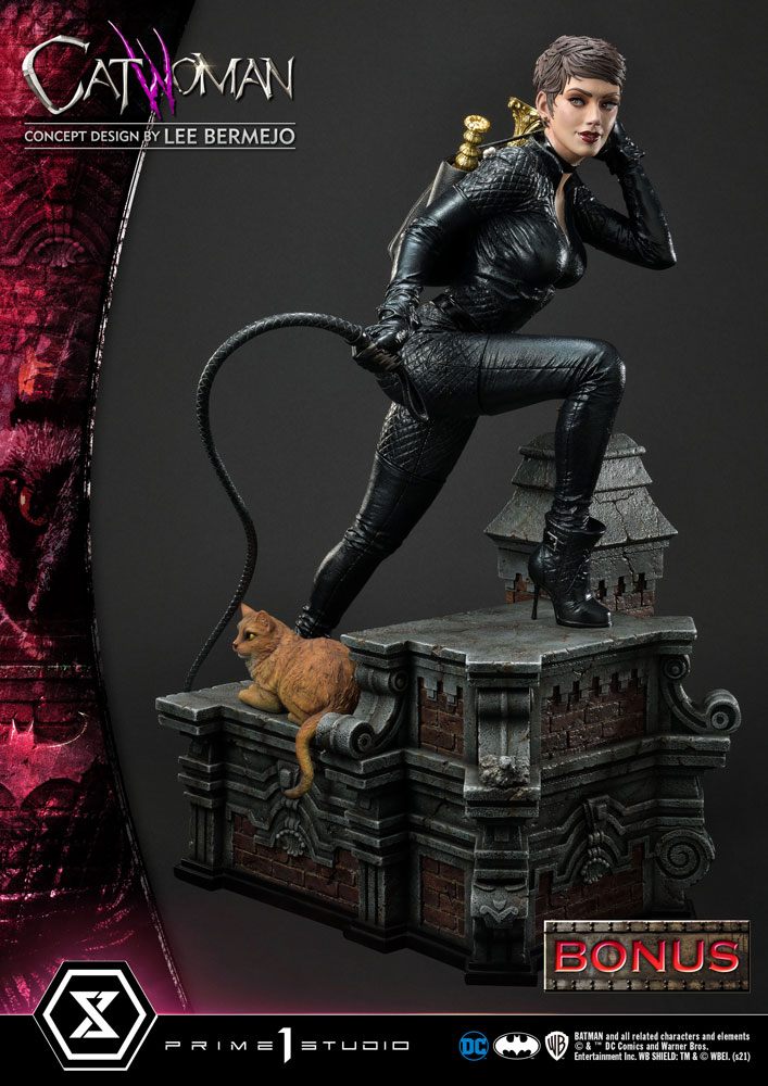 Estatua Catwoman Deluxe DC Comics 1/3  Bonus Version Concept Design by Lee Bermejo 69 cm - Collector4U.com