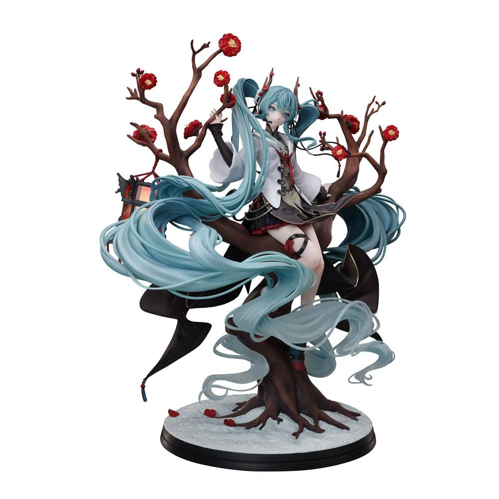 Estatua Hatsune Miku Vocaloid PVC 1/7 2022 Chinese New Year Ver. 30 cm  Furyu