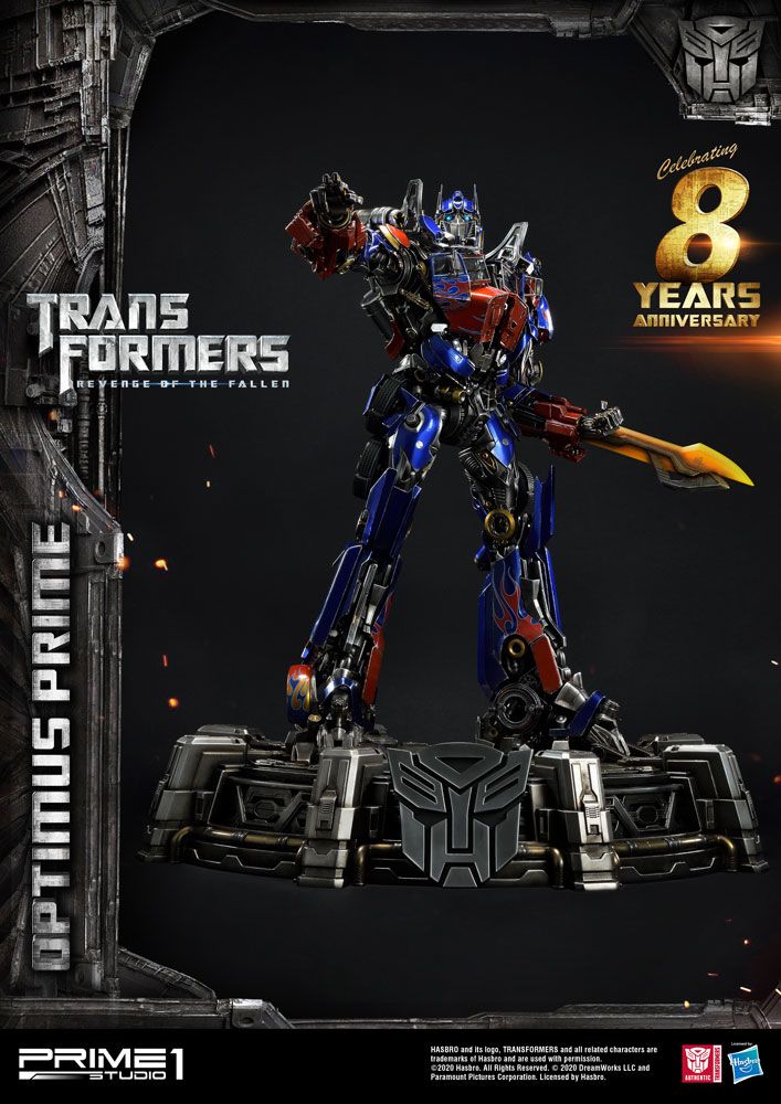 Estatua Optimus Prime Transformers: la venganza de los caídos 73 cm