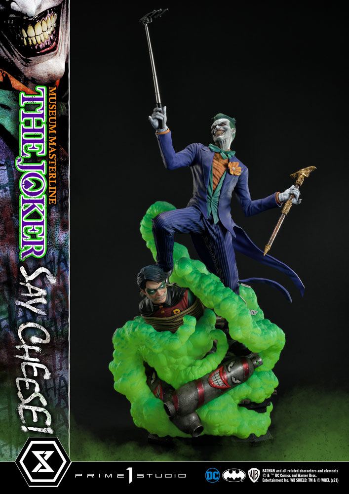 Estatua The Joker Say Cheese DC Comics 1/3 99 cm - Collector4U.com