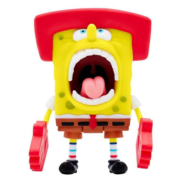Figura Kah-Rah-Tay SpongeBob Bob Esponja ReAction 10 cm Super7 - Collector4U.com