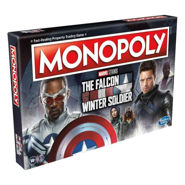 Juego de Mesa Monopoly The Falcon and the Winter Soldier *Edición Inglés* Hasbro - Collector4U.com