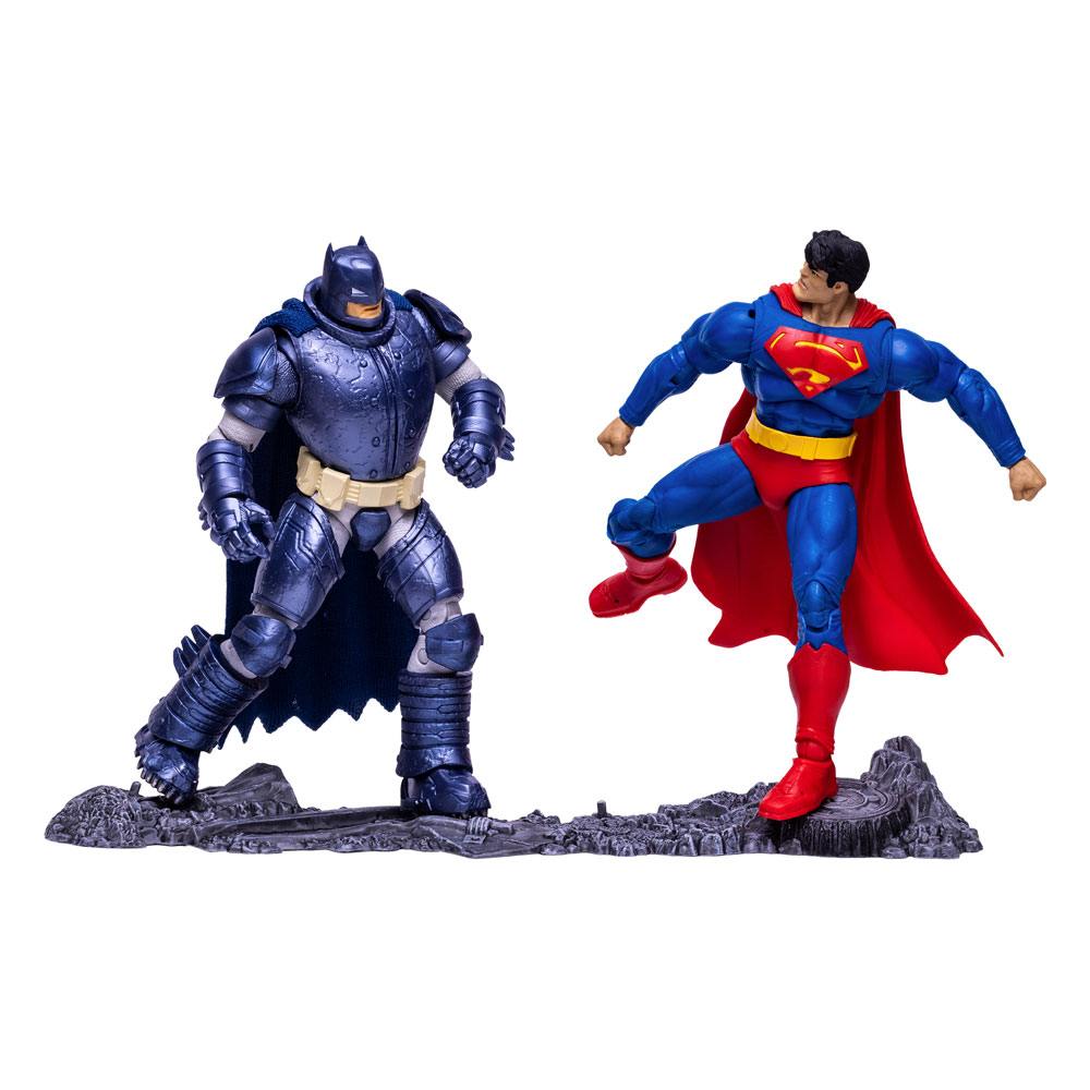 Pack 2 Figuras Superman vs. Armored Batman DC Collector Multipack 18cm McFarlane Toys