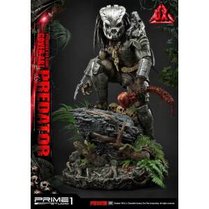 Predator Estatua Big Game Cover Art Predator Deluxe Version 72 cm - Collector4U.com