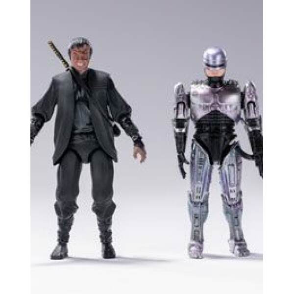 Figuras Robocop VS Otomo Robocop 3 1/18 10 cm Hiya Toys - Collector4U.com