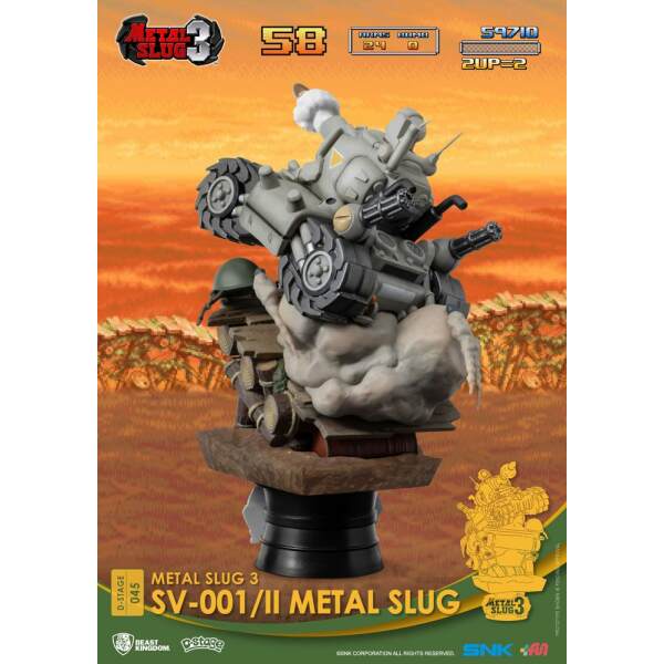 Diorama Metal Slug PVC D-Stage SV-001/II 16 cm Beast Kingdom - Collector4U.com