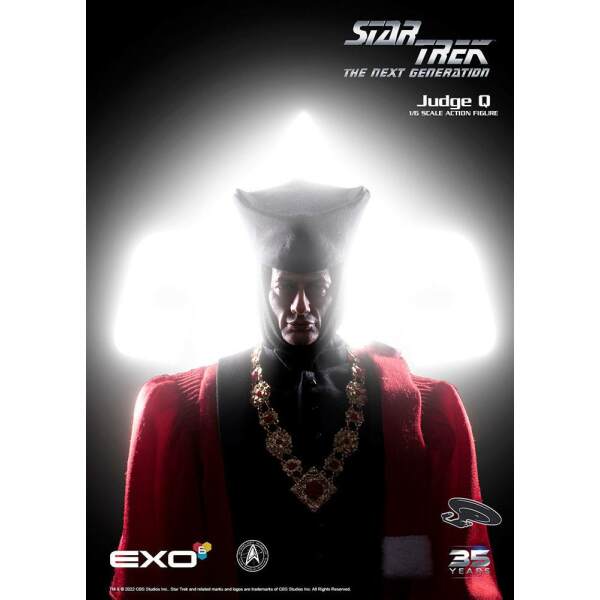Figura Judge Q Star Trek: The Next Generation 1/6 30 cm EXO-6 - Collector4U.com