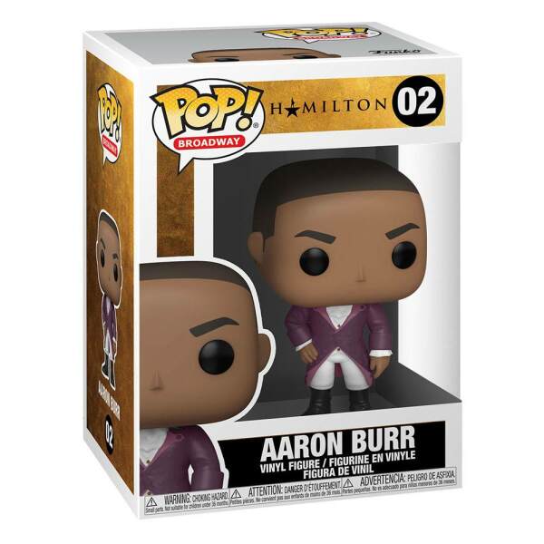 Funko Aaron Burr Hamilton Figura POP! Broadway Vinyl 9 cm - Collector4U.com