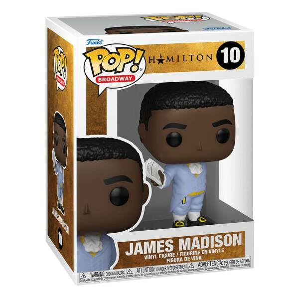 Funko James Madison Hamilton Figura POP! Broadway Vinyl 9 cm - Collector4U.com