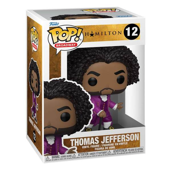 Funko Thomas Jefferson Hamilton Figura POP! Broadway Vinyl 9 cm - Collector4U.com