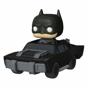 Funko Batman in Batmobile The Batman 2022 Figura POP! Riders Deluxe Vinyl 15cm - Collector4U.com