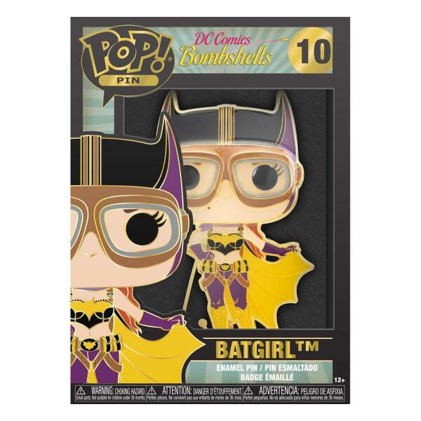 Pin Chapa esmaltada Batgirl DC Comics POP! 10cm Funko - Collector4U.com