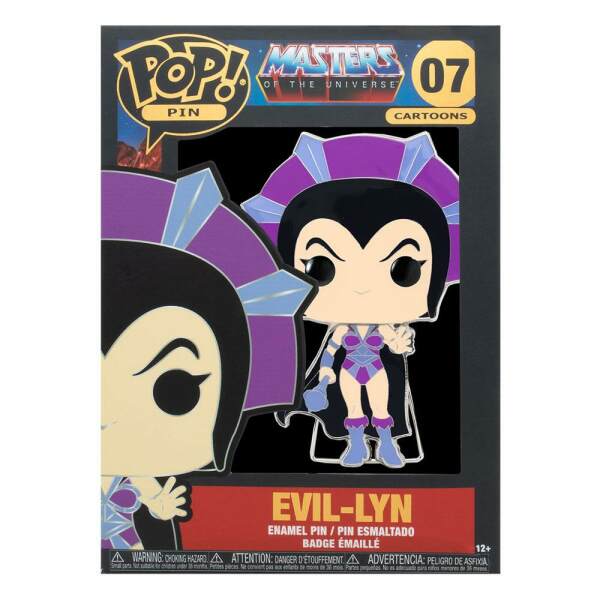 Pin Chapa esmaltada Evil-Lyn Masters of the Universe POP! 10 cm - Collector4U.com