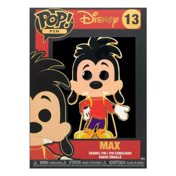 Funko Goofy Max Disney POP! Pin Chapa esmaltada 10 cm - Collector4U.com