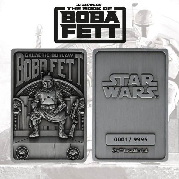 Lingote Star Wars El libro de Boba Fett Iconic Scene Collection Limited Edition Fanattik - Collector4U.com