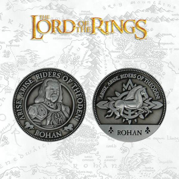 Moneda King of Rohan El Señor de los Anillos Limited Edition FaNaTtik - Collector4U.com