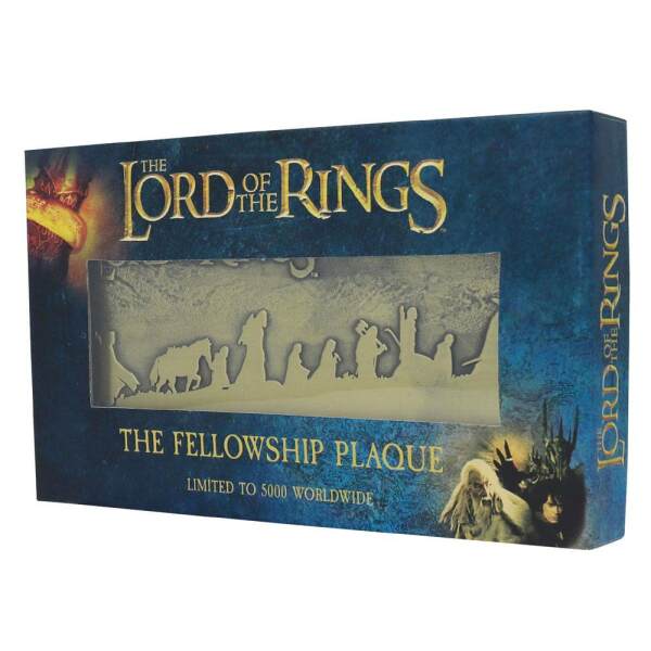 Cartel de metal The Fellowship El Señor de los Anillos Limited Edition - Collector4U.com