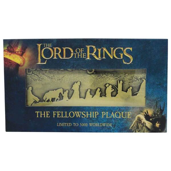 Cartel de metal The Fellowship El Señor de los Anillos Limited Edition - Collector4U.com