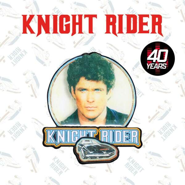 Pin chapa Knight Rider El Coche Fantástico 40th Anniversary FaNaTtik - Collector4U.com