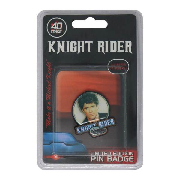 Pin chapa Knight Rider El Coche Fantástico 40th Anniversary FaNaTtik - Collector4U.com