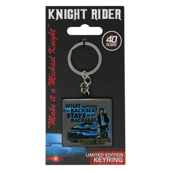 Llavero metálico Knight Rider El Coche Fantástico 40th Anniversary FaNaTtik - Collector4U.com