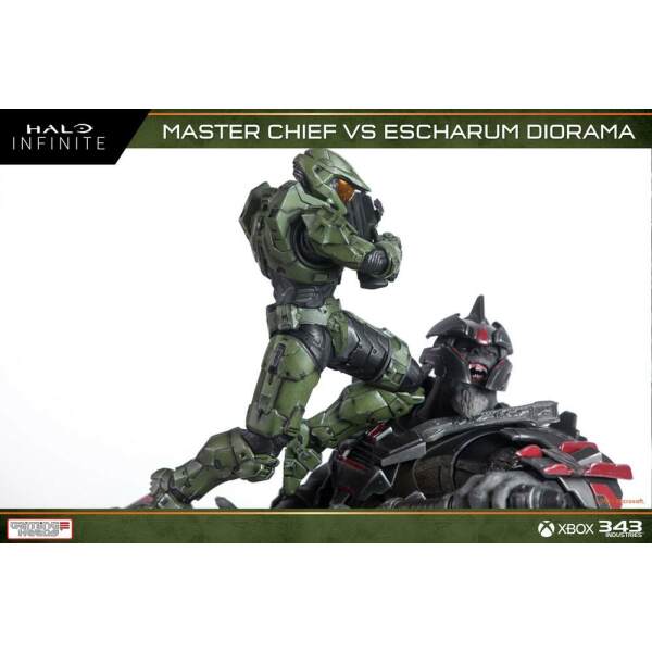 Estatua Master Chief vs. Escharum Halo: Infinite 1/8 31cm Gaming Heads - Collector4U.com