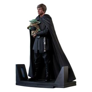 Estatua Luke Skywalker & Grogu Star Wars: The Mandalorian Premier Collection 1/7 25 cm Gentle Giant