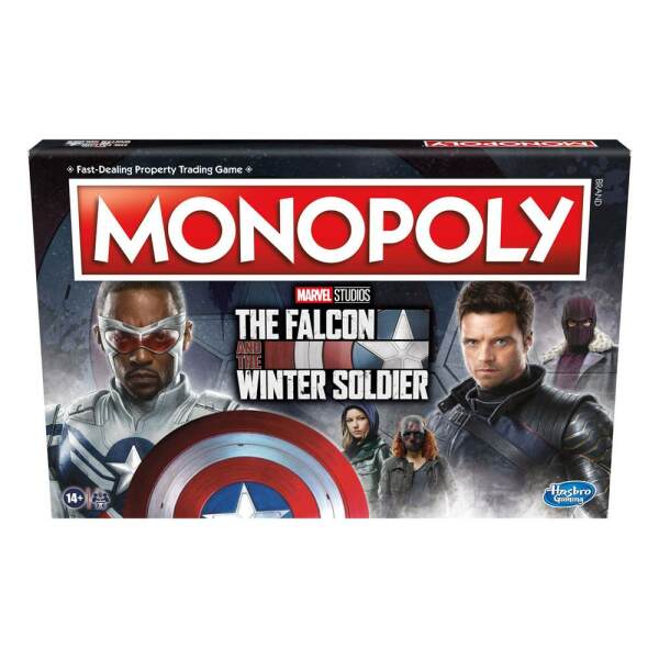 Juego de Mesa Monopoly The Falcon and the Winter Soldier *Edición Inglés* Hasbro - Collector4U.com