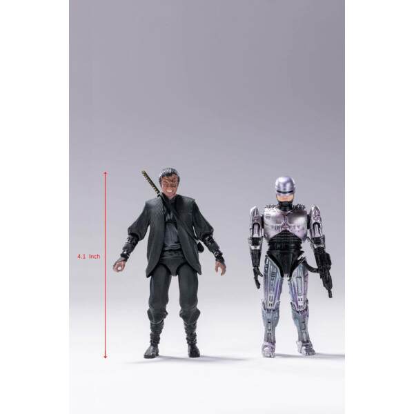 Figuras Robocop VS Otomo Robocop 3 1/18 10 cm Hiya Toys - Collector4U.com