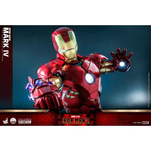 Figura Iron Man Mark IV Iron Man 2 1/4 49 cm Hot Toys - Collector4U.com