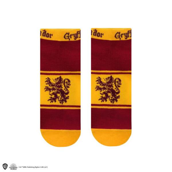 Pack de 3 Pares de calcetines tobilleros Gryffindor Harry Potter Cinereplicas - Collector4U.com